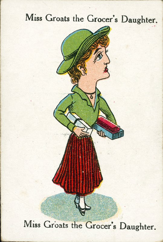 Šťastné rodiny, cca 1920: Groats (barevná litografie). od English School