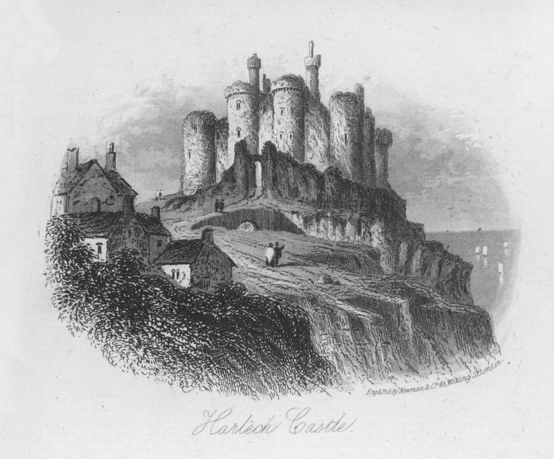 Hrad Harlech od English School