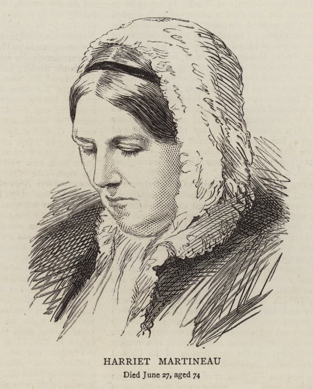 Harriet Martineau (rytina) od English School
