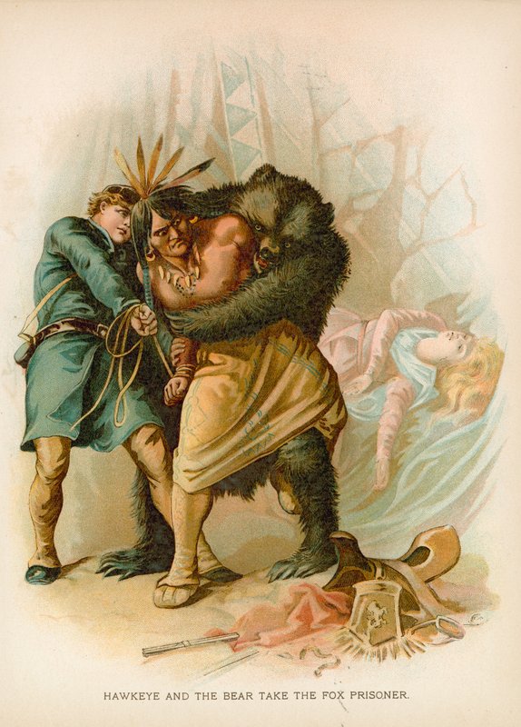 Hawkeye and the Bear berou Fox Prisoner od English School