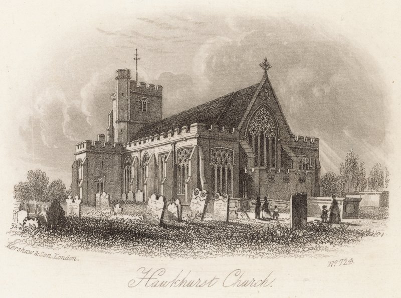 Kostel Hawkhurst od English School