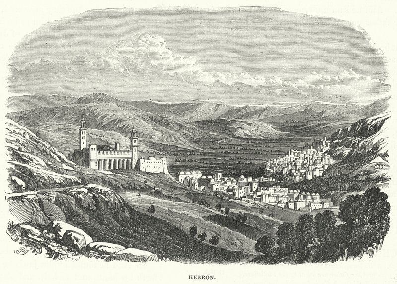 Hebron (rytina) od English School