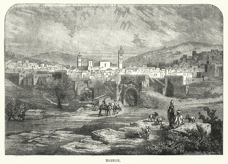 Hebron (rytina) od English School