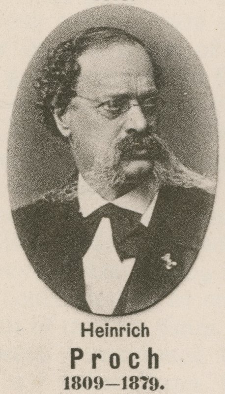 Heinrich Proch (rytina) od English School