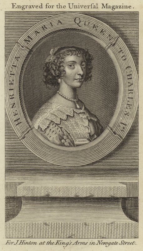 Henrietta Maria, královna Karla I od English School