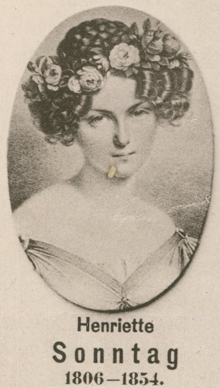 Henriette Sunday (rytina) od English School