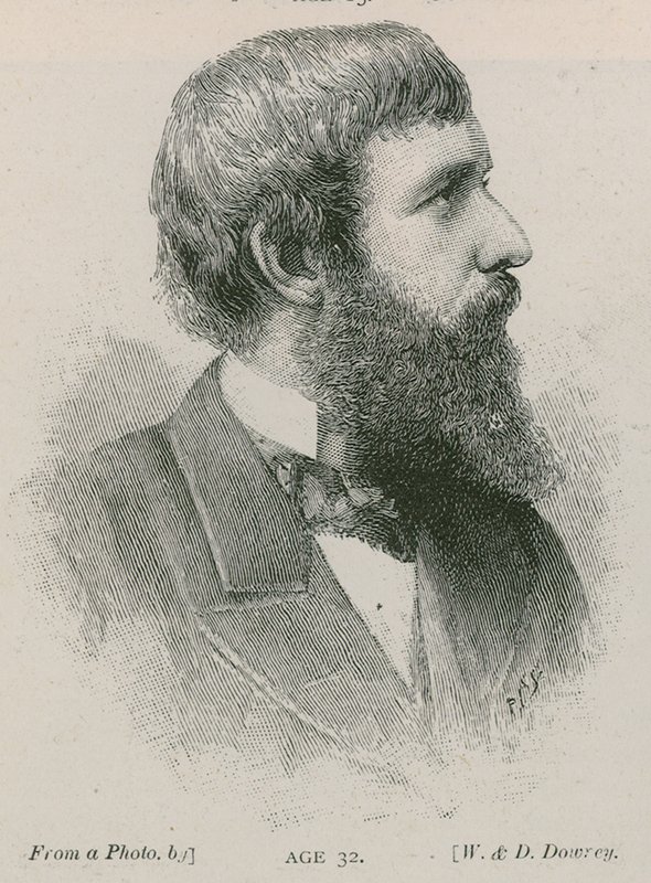 Henry Arthur Jones, dramatik, ve věku 32 let od English School