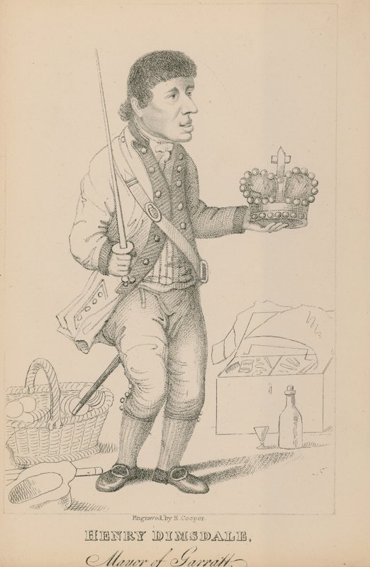 Henry Dimsdale, starosta města Garratt od English School