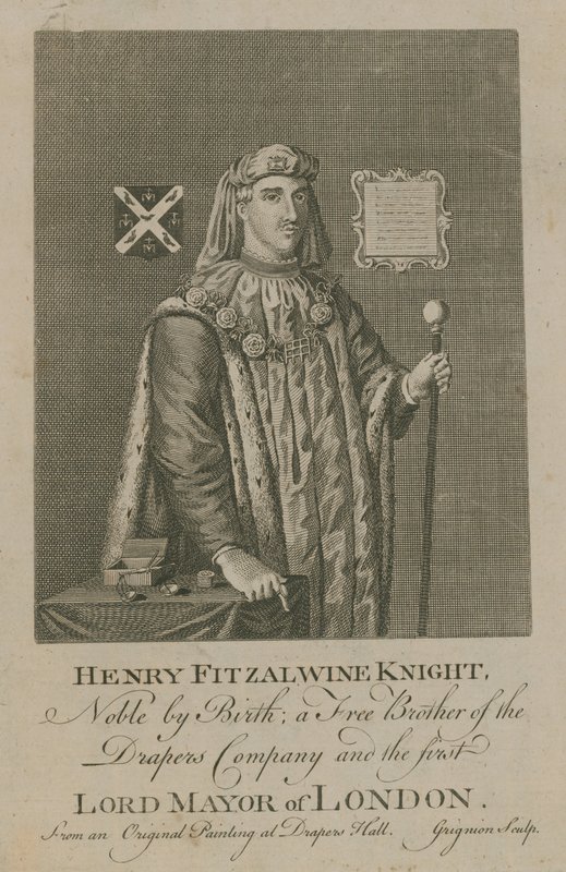 Henry Fitzalwine, první primátor Londýna od English School