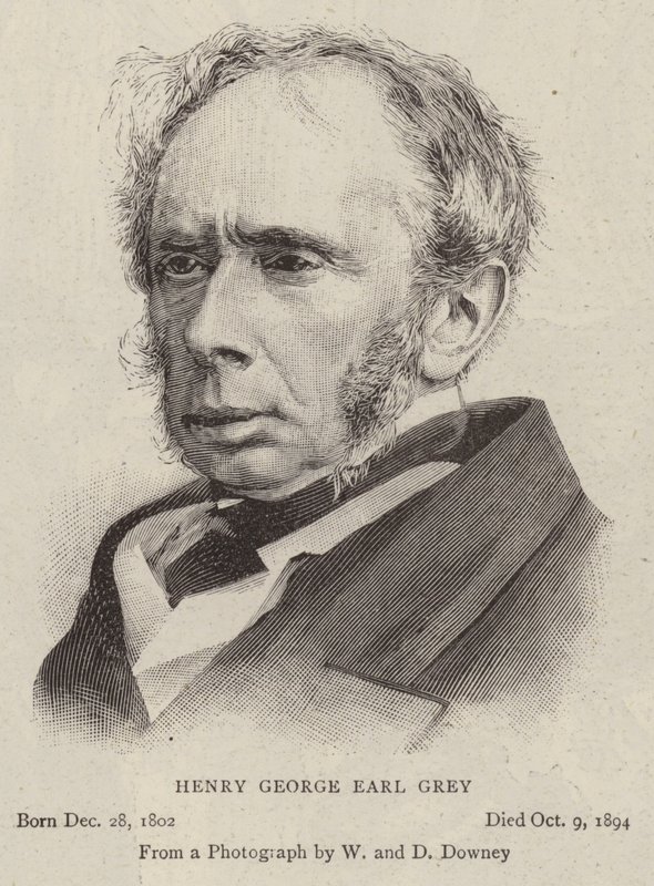 Henry George Earl Grey (rytina) od English School