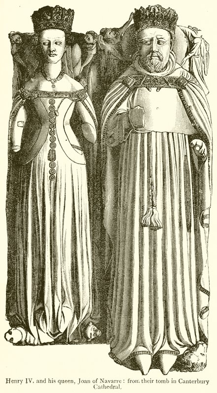 Jindřich IV. a jeho královna Johanka Navarrská od English School