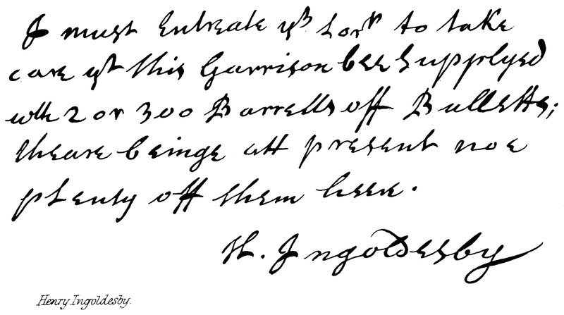 Henry Ingoldesby od English School