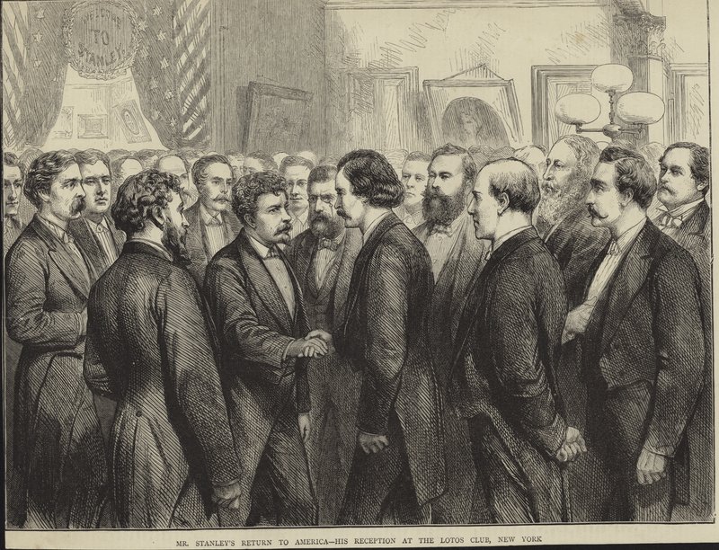 Henry Morton Stanleys se vrací do Ameriky od English School