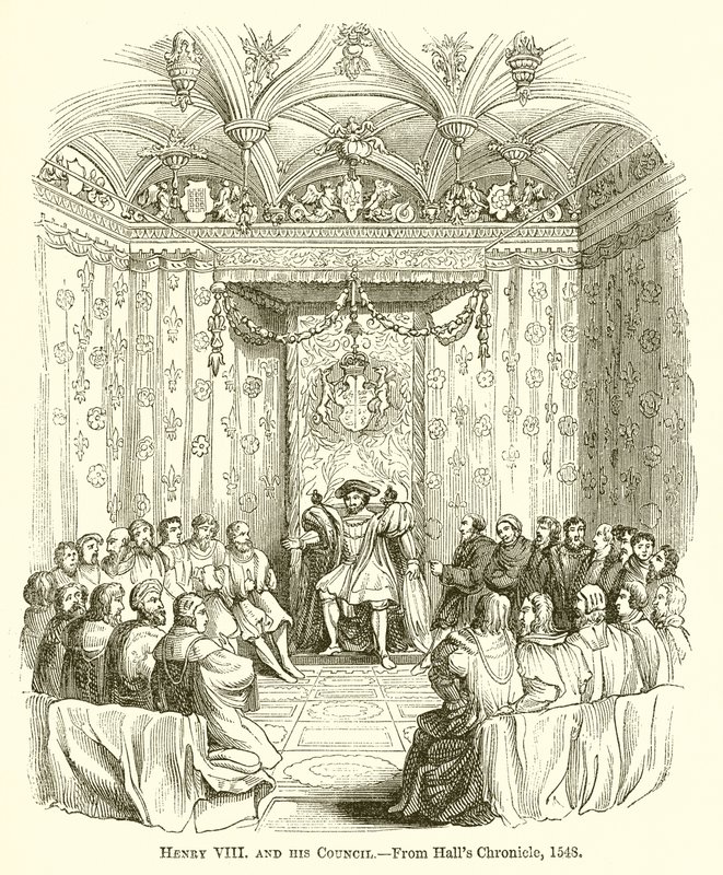 Jindřich VIII a jeho rada od English School
