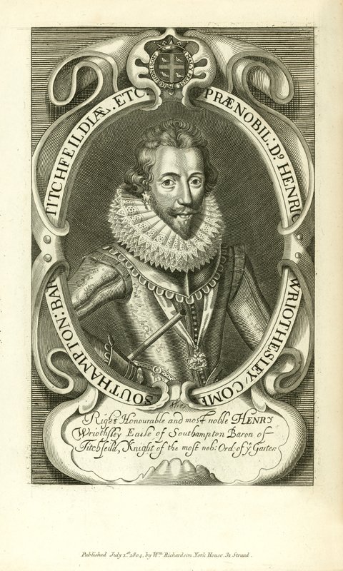 Henry Wriothsley, hrabě ze Southamptonu od English School