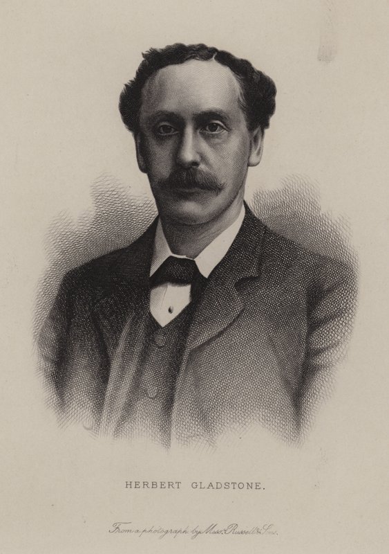 Herbert Gladstone , britský politik od English School