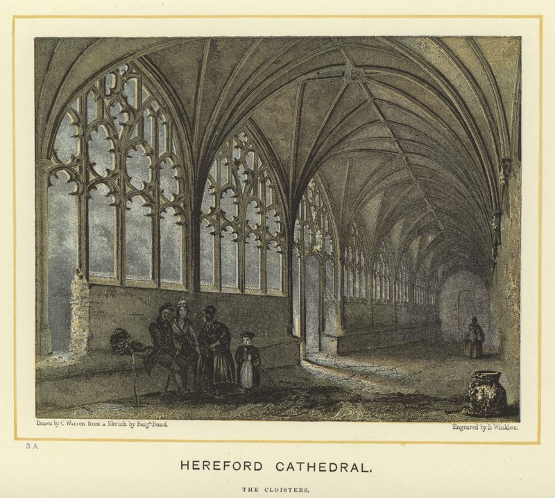 Herefordská katedrála, ambity od English School