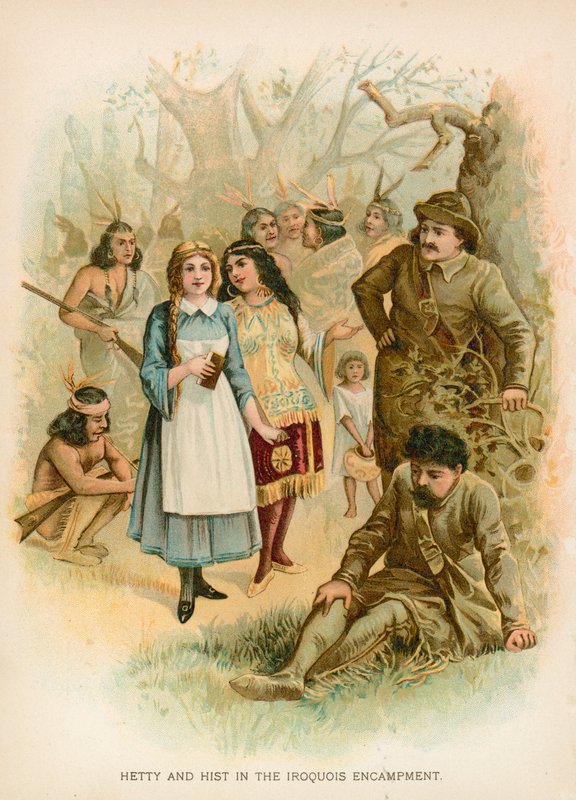 Hetty a Hist v táboře Irokézů od English School
