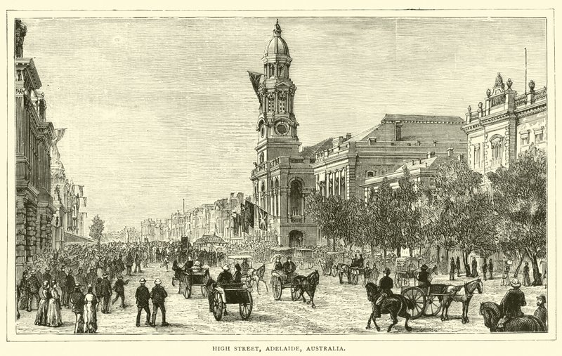 High Street, Adelaide, Austrálie od English School