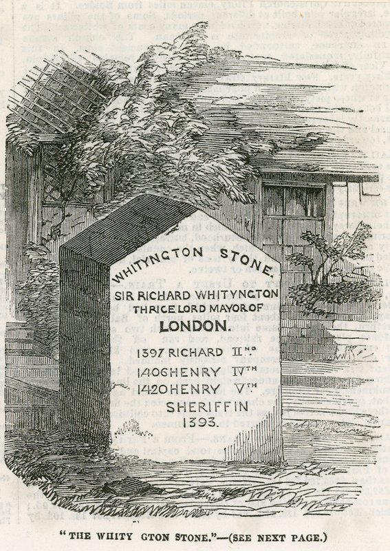 Highgate Hill, Whittington Stone od English School