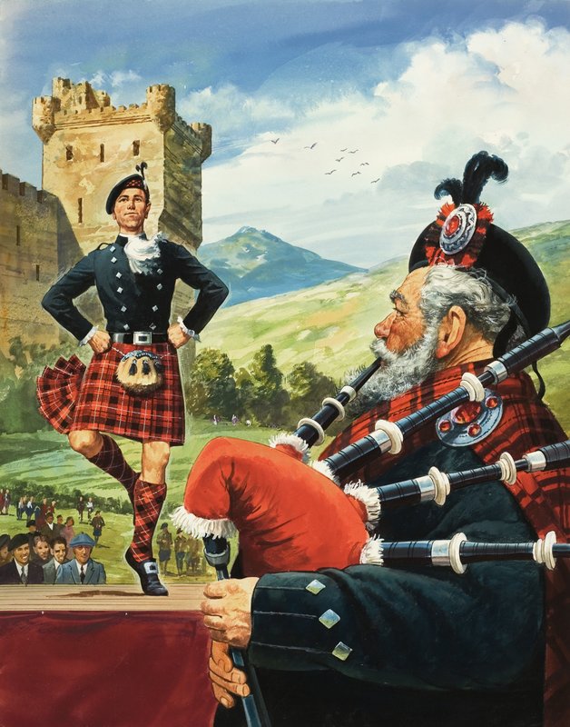 Highland Dancing od English School