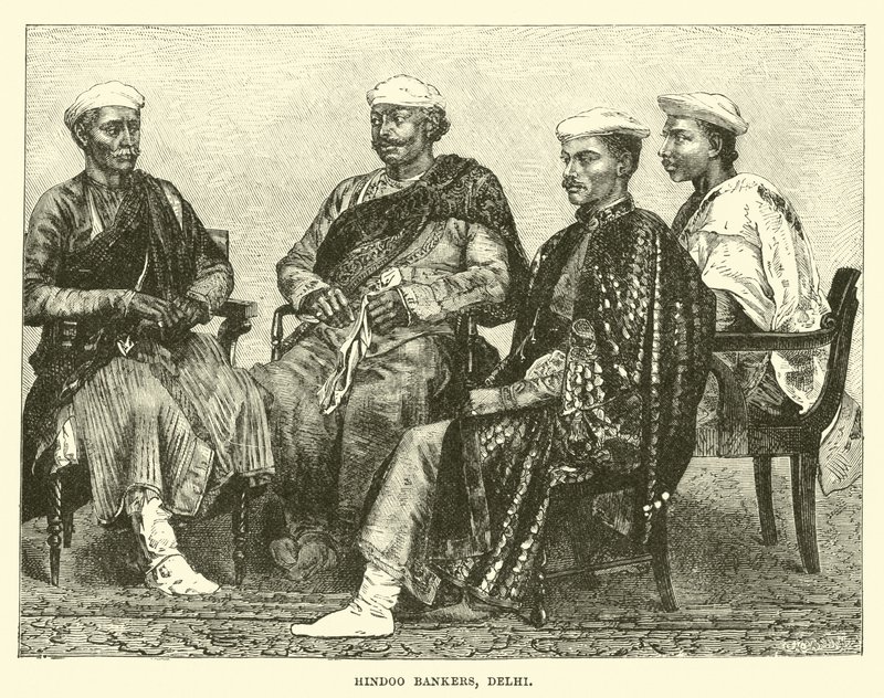 Hindoo bankéři, Dillí od English School