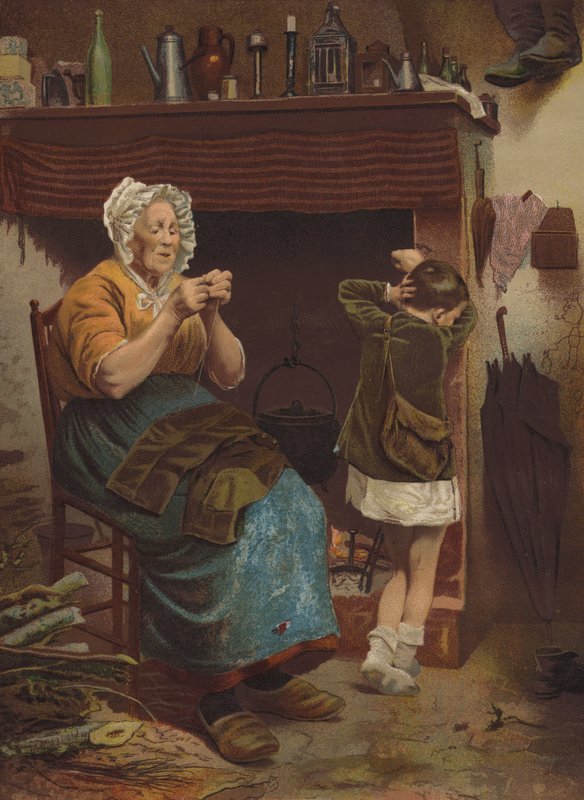 Jeho jediný pár (chromolit) od English School