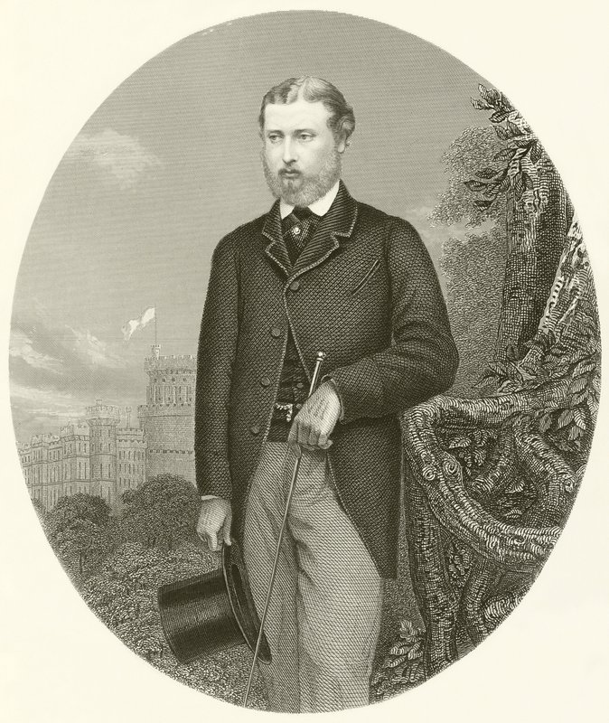 Jeho královská výsost Albert princ z Walesu od English School