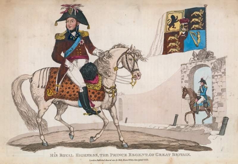 Jeho královská výsost, princ regent Velké Británie od English School