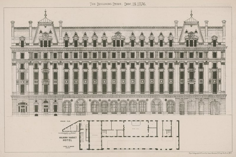 Hotel Holborn viadukt, Londýn od English School