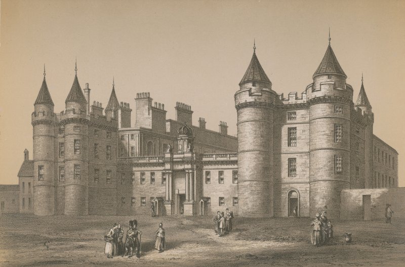 Holyroodský palác od English School