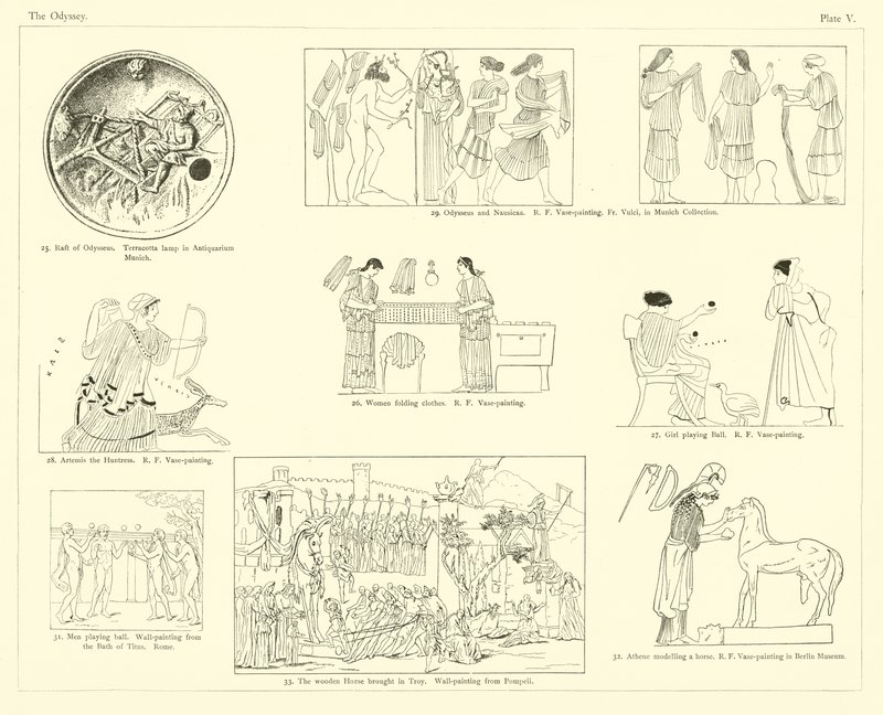 Homers Odyssey od English School