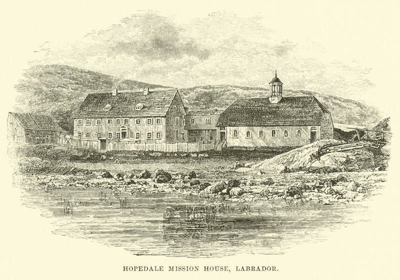 Misijní dům Hopedale, Labrador od English School