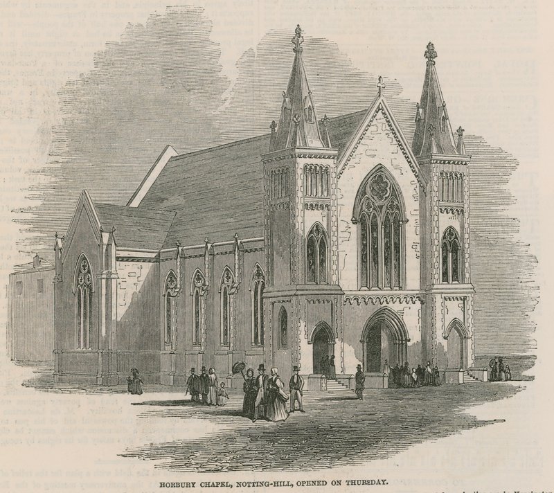 Horbury Chapel, Notting Hill, Londýn od English School