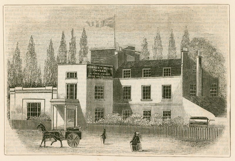 Hornsey Wood House Tavern, Londýn od English School