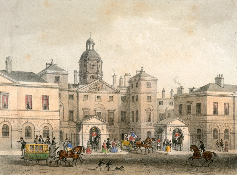 Jízdní stráže od English School