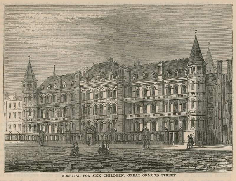 Nemocnice pro nemocné děti, Great Ormond Street, Londýn od English School