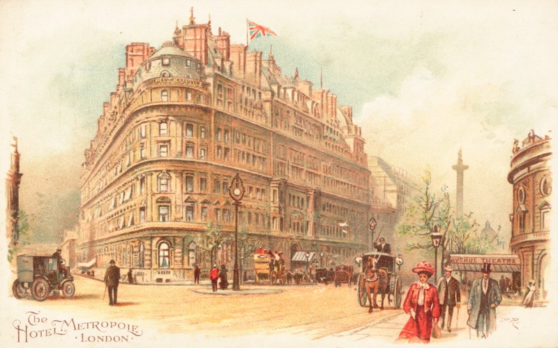 Hotel Metropole na Whitehall Place od English School