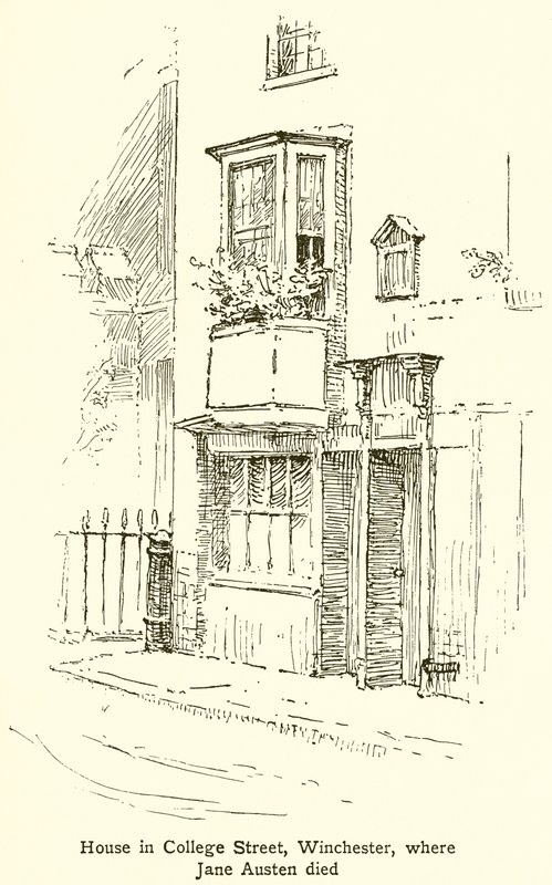 Dům v College Street, Winchester, kde zemřela Jane Austenová od English School