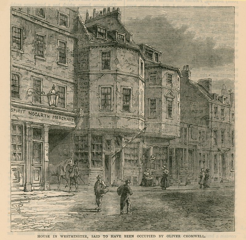 Dům ve Westminsteru prý obýval Oliver Cromwell od English School