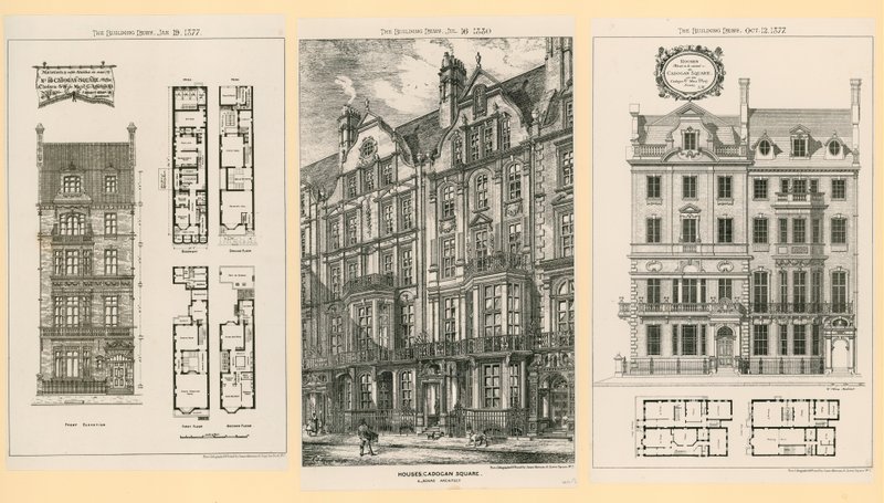 Domy na Cadogan Square od English School