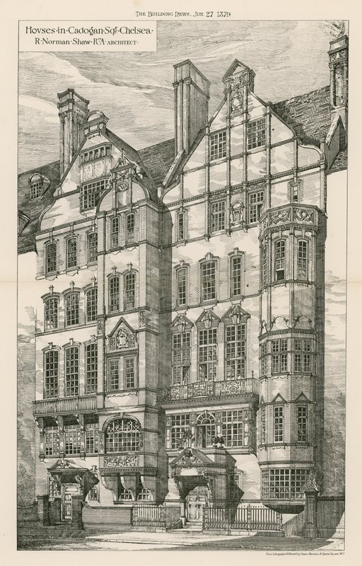 Domy na Cadogan Square, Chelsea od English School