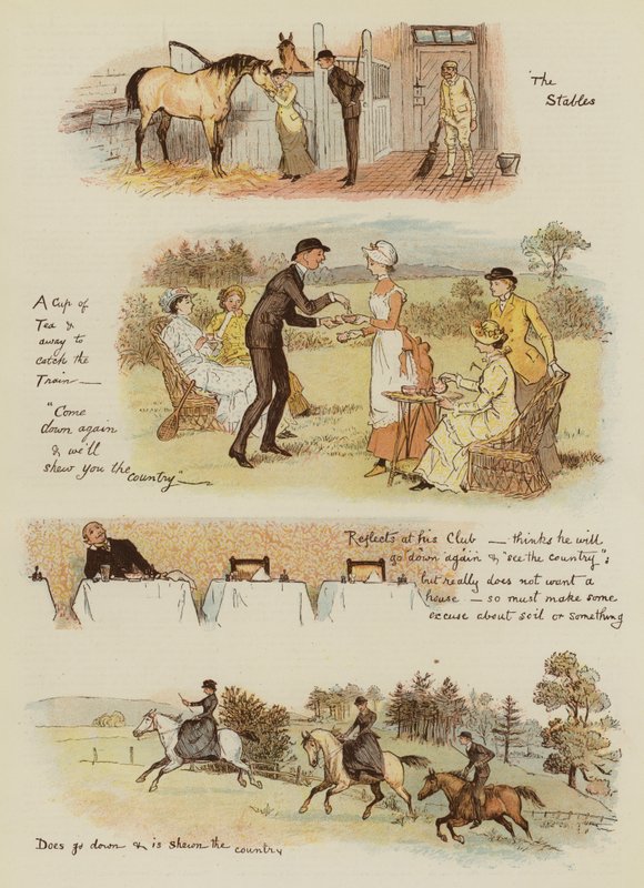 Jak Tankerville Smith převzal venkovskou chalupu (chromolit) od English School