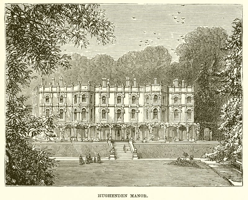 Panství Hughenden od English School