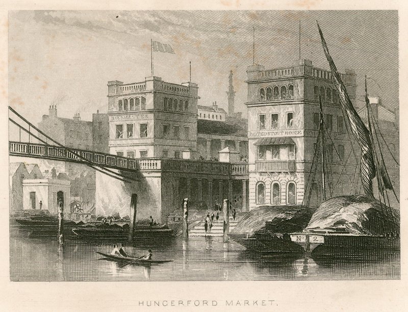 Hungerford Market, Londýn od English School