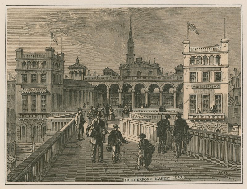 Hungerford Market, Londýn od English School