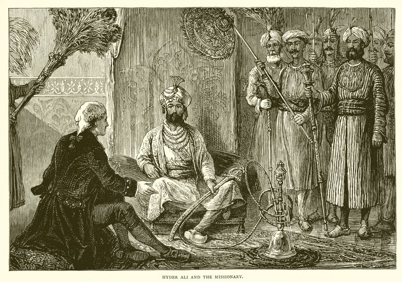 Hyder Ali a misionář od English School