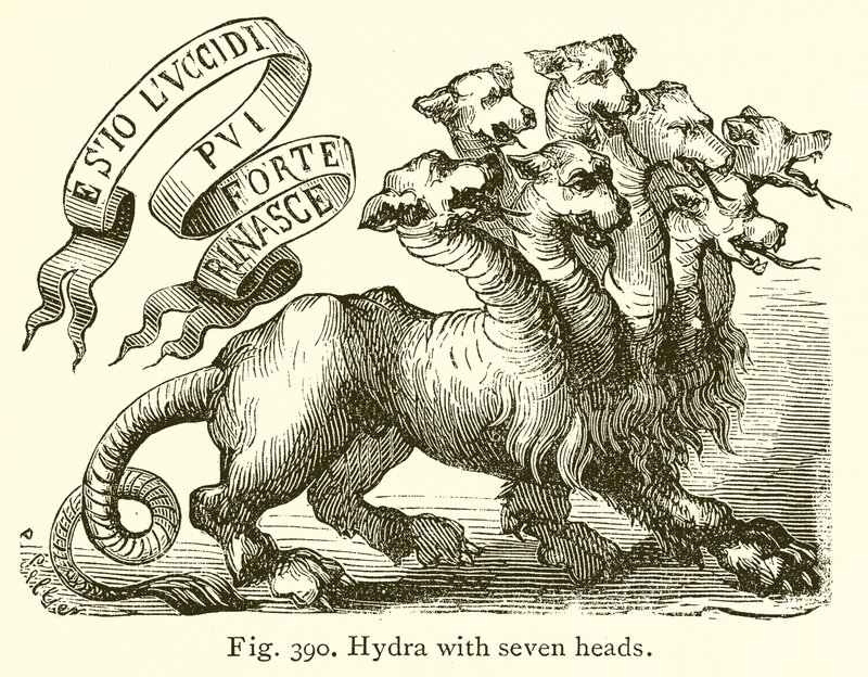 Hydra se sedmi hlavami od English School