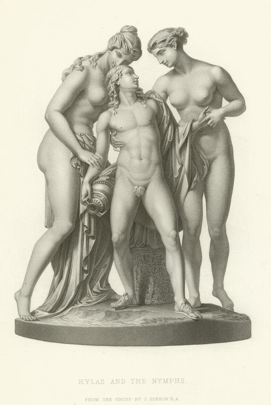 Hylas a nymfy od English School