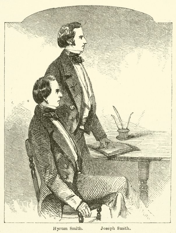 Hyrum Smith, Joseph Smith (rytina) od English School